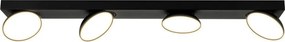 Italux Modern LED spot lámpa Castelio Fekete ITXSPL-31976-4B-BK