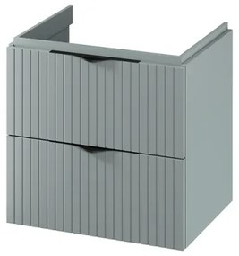 Cersanit S1015-015 - Falra szerelhető fürdőszobai mosdó alatti szekrény TIRSO 60x45 cm menta