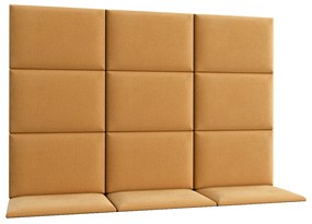Kárpitozott panel 12 db. Quadra 180x120 cm (mustár). 1051991