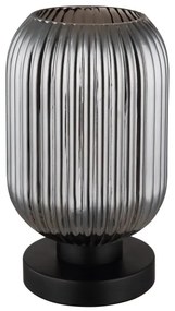 Globo 15469TS - Asztali lámpa NORMY 1xE27/40W/230V szürke