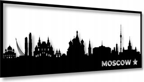 Áttört Kép Dekoráció Áttört Panel 3D Város Fali Dekoráció A Nappaliba