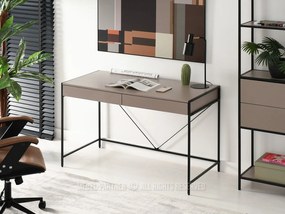 PC asztal Unica (bézs + fekete). 1109849