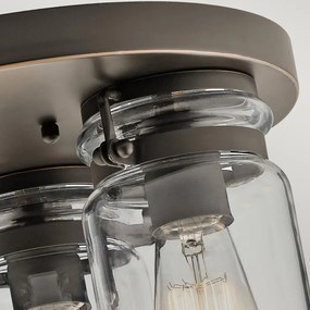 Kichler BRINLEY KL-BRINLEY-F-OZ Süllyesztett mennyezeti lámpa 3x60W/E27