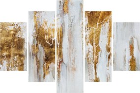 Kép - Arany absztrakció (150x105 cm)