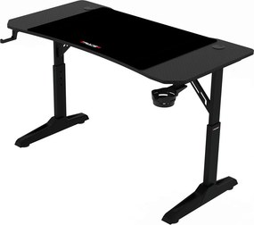 NERO karbon gamer asztal 160 × 60 cm