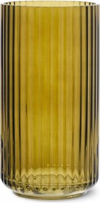 Lyngby Lyngby Üvegváza 20 cm Olívazöld