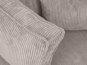 AKCIÓ Világos bézs U-alakú ülőgarnitúra SMART COSARO 295x140 cm II. osztály