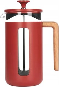 French Press, 8 csészéhez, piros
