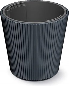 Virágcserép Milla VI antracit 39 cm