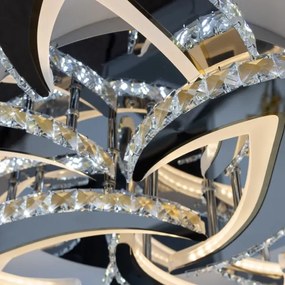 Brilagi - LED Dimmelhető felületre szerelhető csillár TWIST LED/180W/230V 3000-6500K + távirányító