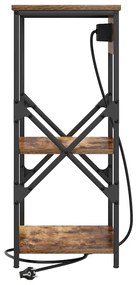 Éjjeli Szekrények 2 pcs Füstölt tölgy 41 x 31 x 76 cm Faanyag