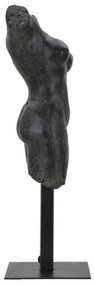 Museum Woman fekete dekorációs szobor - Mauro Ferretti