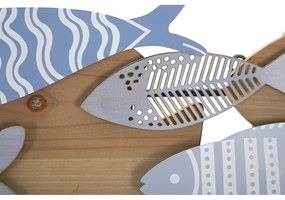 Fém fali dekoráció 91x33,5 cm Fish – Mauro Ferretti