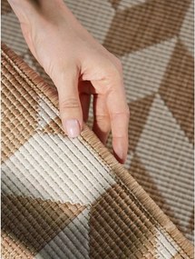 Krémszínű-natúr színű kültéri-beltéri futószőnyeg 80x200 cm Haringey Terrick – Ted Baker