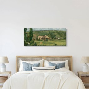 Kép - Camille Pissarro, Landscape at Les Pâtis, Pontoise, reprodukciók (120x50 cm)