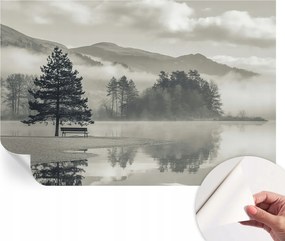 Öntapadós fotótapéta Design Divatos romantikus tájkép 104x70 cm