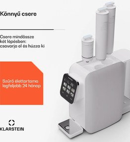 Klarstein AquaLine 50G RO szűrő, fordított ozmózis membrán technológia, vízkezelés