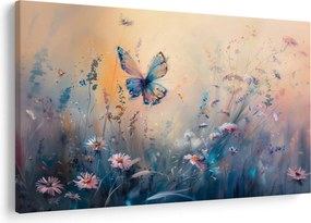 Kép - Rét pillangóval II (90x60 cm)