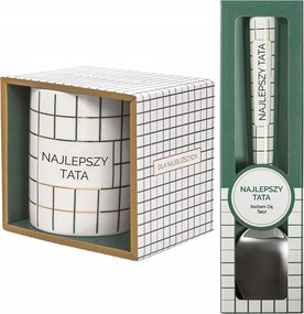 Ajándék Apák Napjára Születésnapra Apának Bögre Kanál Felirat Legjobb Apa