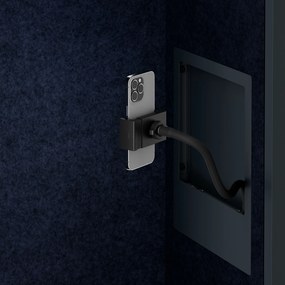 Sally 600mm korpus Antracytowy - siedzisko Granatowy