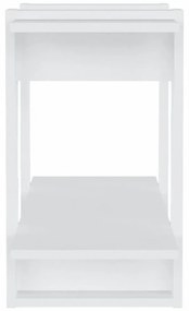 fehér könyvszekrény/térelválasztó 80 x 30 x 51 cm