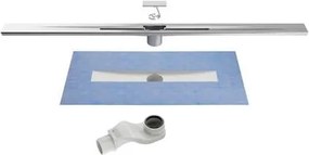 Jika PURE zuhanytálca 100 cm rozsdamentes acél H2714200020001