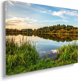 Modern fali dekorĂĄciĂł A termĂ©szet tĂŒkrözĆdĂ©se prĂ©mium vĂĄszonkĂ©p 40x30 cm