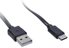 Solight WO3001-B-LED Dimmelhető flexibilis lámpa klipsszel LED/2W/5V 3000/4000/6500K fekete