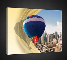 Falikép képek léggömb égbolt 100x75