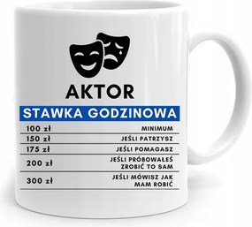 Színésznőnek Születésnapi Ajándék Bögre fényképes nyomtatással