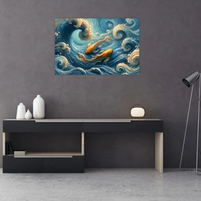 Kép - Aranyhalak (90x60 cm)