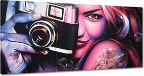 Festmények 120x60 Graffiti Utcaművészet