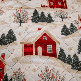 Ágytakaró FARM HOUSE, krémszínű Méret: 220 x 240 cm