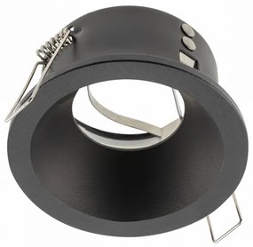 Lámpa Mennyezeti lámpatest ELVA, IP54, Ø85x45mm,kör, fekete