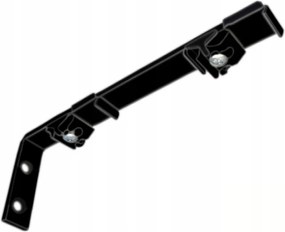 Fali fĂŒggönykarnis tartĂł dupla AlumĂnium SĂn Fekete