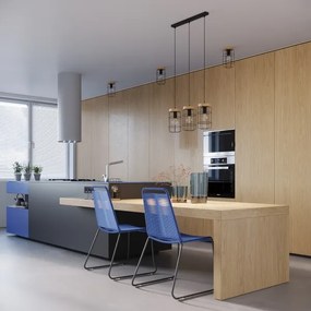 Sollux SL.1262 - Mennyezeti lámpa GOTTO 1xE27/15W/230V fekete