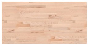 tömör bükkfa fürdőszobai pult 80x40x1,5 cm