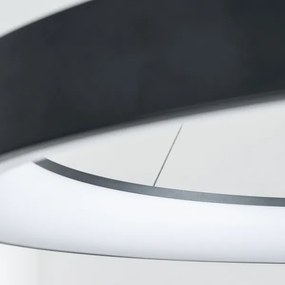 Brilagi - LED dimmelhető csillár FALCON II LED/108W/230V 3000-6500K átm. 80 cm fekete + távirányító