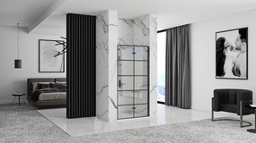 Zuhanyajtó Rea Molier Black 110 + profil