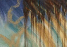 Fotótapéta Flizelin Fal a hálószobába Absztrakt kompozíció 312x219