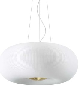 Ideal Lux - LED Csillár zsinóron ARIZONA 5xGX53/9W/230V átm. 52 cm fehér