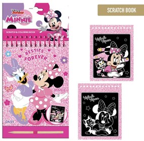 Disney Minnie Besties scratch képkarcoló és színező szett