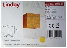 Lindby Lindby - Fali lámpa YADE 1xG9/20W/230V LW0670