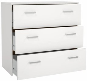 GARBO 3 komód, fehér
