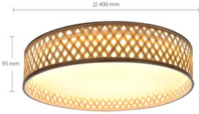Brilagi - CAMILA LED 48W 230V állítható mennyezeti lámpa 3000-6500K + DO