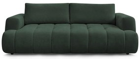 Zöld kinyitható-tárolóhelyes kanapé 251 cm Fuji – Bobochic Paris