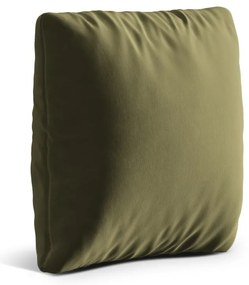 Zöld bársony párna kanapéra Kemi – Cosmopolitan Design