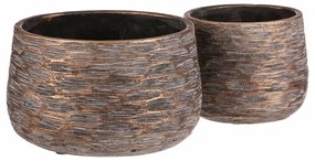 Beton burkolatok készlete Rýha, 2 db, szürke,magasság 13 cm