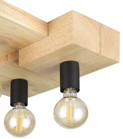 Eglo 43798 - Mennyezeti lámpa HALKIN 4xE27/40W/230V