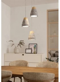 Eglo 95526 - Csillár TAREGA 3xE27/60W/230V